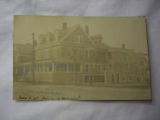 Postcard Vintage Real Photo RPPC, The DeOsne(?) House, Winthrop, Mass picture
