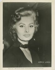 Italy Italian  Actress Sophia Loren  Portrait A1544 A15 Original Vintage Photo picture