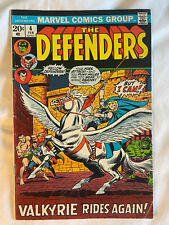 Defenders #4 Nice Condition 1st Appearance Valkyrie Marvel 1973 picture
