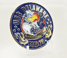 USS DELAWARE NON CPO COIN SSN 791 VIRGINIA CLASS SUBMARINE Challenge Coin 2