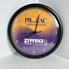 Vintage PROZAC Wall Clock Pharmaceutical Rep Doctor Advertising Eli Lilly picture