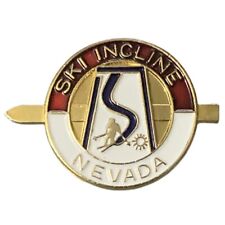 Vintage Ski Incline Nevada Travel Souvenir Pin picture