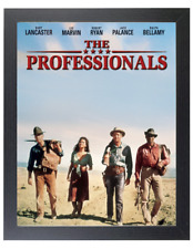 Movie Cover Classic 1966 Western Film The Professionals Framed Picture Photo picture