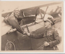 EARLY U. S. MILITARY AIR MAIL PILOT AND PLANE ~ c. - 1924 picture