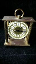 Rare S.F.A. 8 day alarm clock - France brass 7 jewel  picture