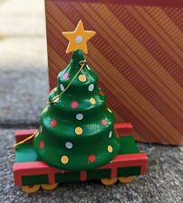 NEW Avon Gift Collection Christmas Train- Tree Car VINTAGE picture