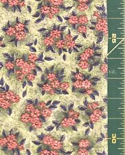Sweet Retro Vintage Cotton Remnant 13x15.5”. 1940-50s. Great For Doll Clothes picture