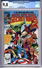 Marvel Super Heroes Secret Wars #1 CGC 9.8 NM/MT mint white pages 4388711012 picture