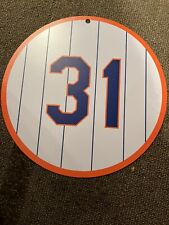 NY METS MIKE PIAZZA RETIRED NUMBER SIGN #31 HALL OF FAME HOF MLB BASEBALL picture