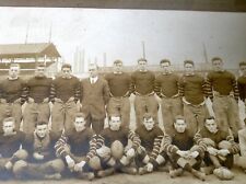 Antique Panoramic Photo Football Team 1914 picture