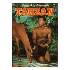 Tarzan (1948 series) #44 in Very Good minus condition. Dell comics [i] picture