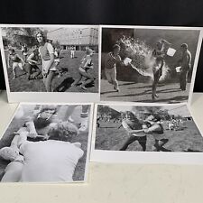 Vintage College Kids Having Fun Photos, 8x10 Photographs Black And White.  picture