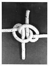 Vintage Press Photo Hunter's Bend Knot Edward Hunter British Physician rope kg picture