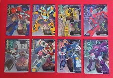 8x Rare Kayou Transformers G1 Cybertron Collection Series 1 Complete UR Holo Lot picture
