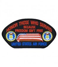 Honor Those U.S. Air Force Hat Patch, Military Cap Patches picture