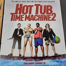 2015 Print Ad Hot Tub Time Machine 2 Movie Promo Page picture