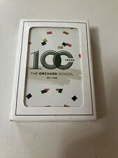 The Orchard School Indiana 100 Years Playing Cards Deck picture