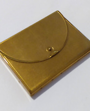 Vintage Coty Gold Tone Compact Makeup Mirror picture