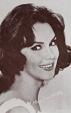Postcard Size Arcade Card: American Actress, Miss America, Mary Ann Mobley. picture
