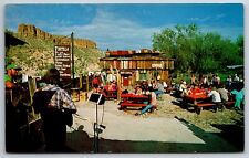 Tortilla Flat Arizona~Live Music @ Restaurant~Roadside~1950s Postcard picture