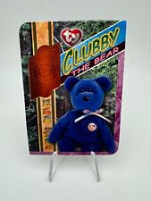 1999 Clubby The Bear TY Gold Retired /1176 #313 picture