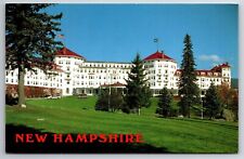 New Hampshire Bretton Woods Mount Washington Hotel Postcard chrome Unpos Postcar picture