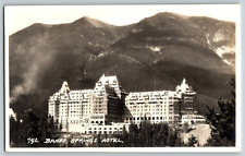 RPPC Real Photo Postcard - Fairmont Banff Springs - Unposted picture