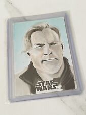 2018 Topps Star Wars Sketch Card NM Tobias Beckett Woody Harrelson Solo Story picture