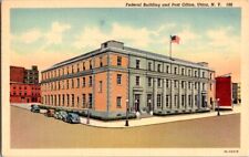 Vintage Postcard Federal Building & Post Office Utica NY New York          H-654 picture