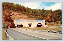 Allegheny Mountain Tunnel Pennsylvania Turnpike Bedford Postcard PM Uniontown PA picture