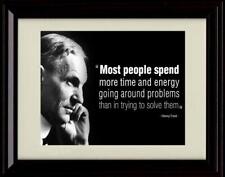 8x10 Framed Henry Ford Quote - Success picture