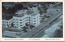 1944 Hollywood Beach Florida Postcard 