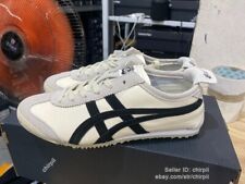 Onitsuka Tiger Mexico 66 Sneakers Classic Unisex Birch/Black Shoes #1183B391-200 picture