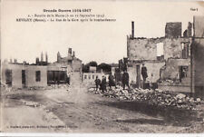 Revigny - Street Station After The Bombing - Guerre 1914-1917 (A3 picture