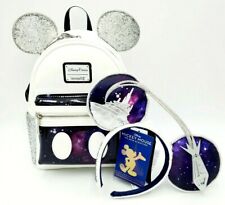 Disney Mickey Main Attraction Series 1 Space Mountain Loungefly Backpack & Ears  picture