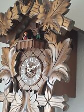 vintage cuckoo clock Large Impressive Musical Turn Dancer  Working Well picture