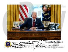 PERSONALIZED President Joseph Biden autographed 11x8.5 portrait photo REPRINT picture