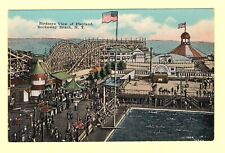 Birdseye View of Playland Rockaway Beach New York 1910's Postcard  picture