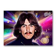 George Harrison Star Portrait Sketch Card Limited 10/30 Dr. Dunk Signed picture