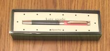 Kate Spade Pink & Black Colorblock Ballpoint Pen (NIB) picture