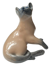 Vintage Royal Copenhagen Siamese cat figurine #2862 picture