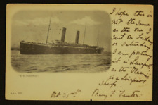 1904 S.S. Oceanic Vintage Postcard Steamship Image B & D 2351 France picture