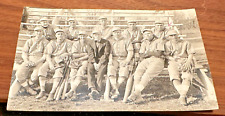 VINTAGE 1918  WESLEYAN COLLEGE BASEBALL  REAL PHOTO POST CARD VERY RARE picture