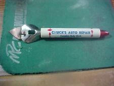 Vintage Chuck's Auto Repair Roselle ILL IL Opener bottle can picture