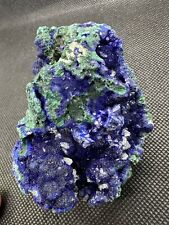 Azurite Druzy with Malachite and crystals Specimen picture