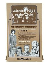WDW Disney Saturday Night At The World Sign Display 1975 Country Music picture