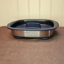 Tupperware MicroPro Series Base &Lid 8270D-1 Micro Pro Grill Microwave Non-Stick picture
