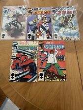 Marvel's Web of Spider-Man Lot Of 5 Comic Books (1985) including numbers 1-5 picture