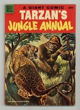Dell Giant Tarzan's Jungle Annual #4 FN- 5.5 1955 picture