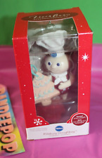 Carlton Heirloom Pillsbury Doughboy Giggle Sound w/ Recipe Card Holiday Ornament picture
